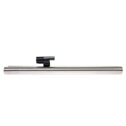 2 tubos prolongación acero cromado 470 mm x 2 ø 32 mm